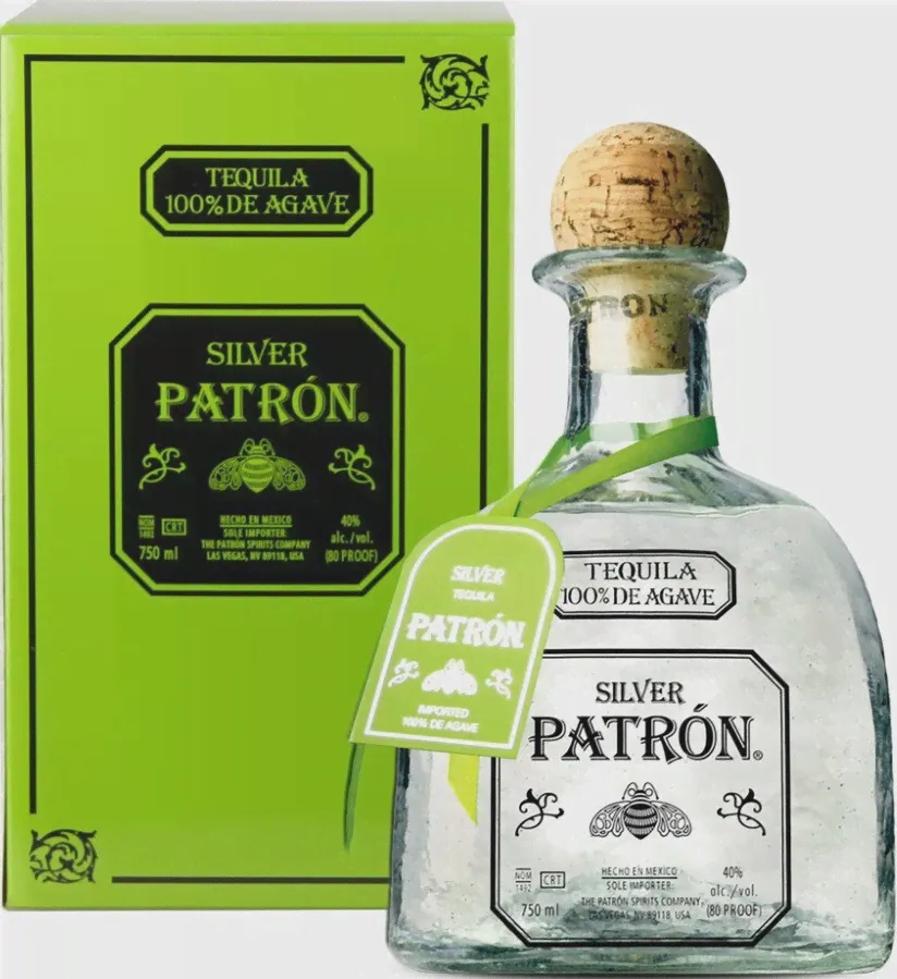 Tequila "Patron" Silver, gift box, 0.75 L